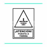 D-3026 ATENCIÓN PUESTA A TIERRA - VERTICAL