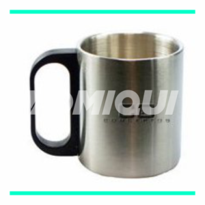 Taza de Acero con Asa Plástico Sublimada