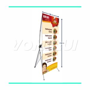 DISPLAY ARAÑA CON BANNER 2X1